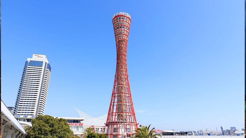 Sightseeing places in Kobe, Japan