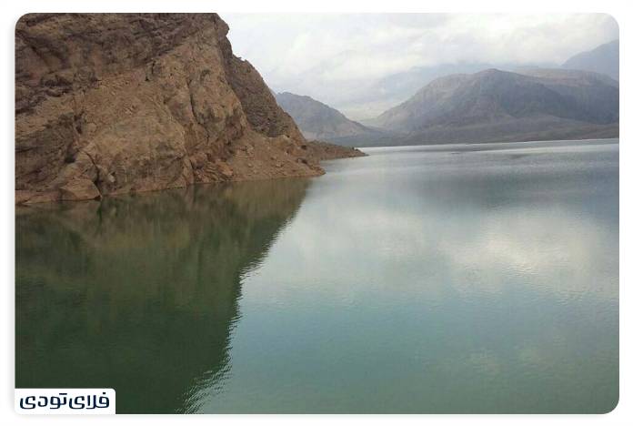 Jiroft Dam Lake
