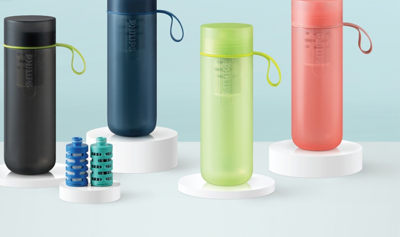 Coaminated water purifier bottle. Source: xiaomi360.ir website; Photographer: Unknown