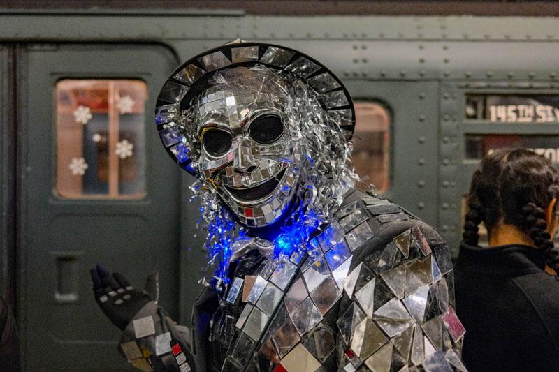 New York Museum of Transportation during December; Source: theguardian; Photographer: Milo Hess