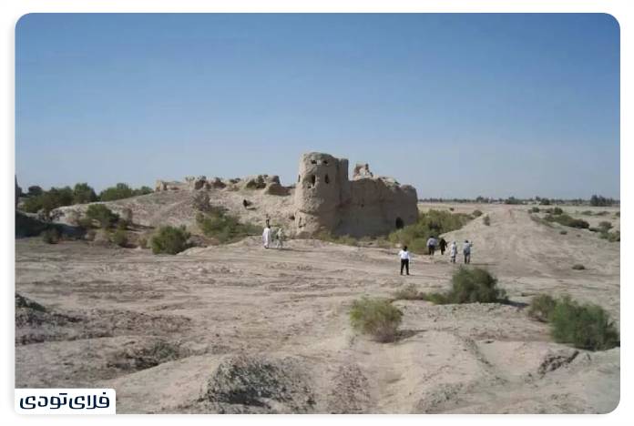 The historical mosque of Zaranj