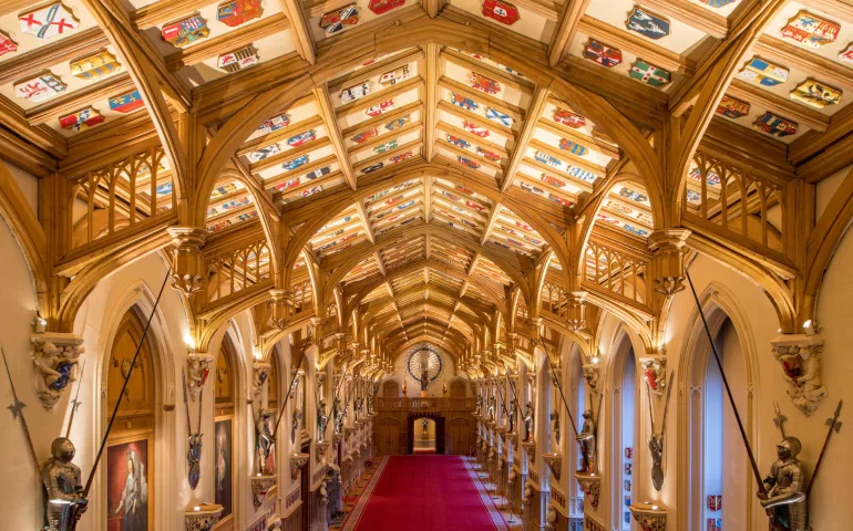The main hall of the palace