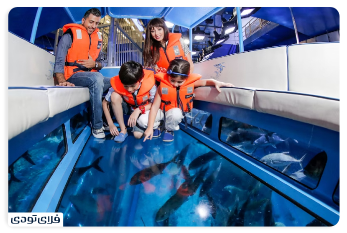 Dubai Aquarium The world's largest indoor aquarium! Dubai Aquarium