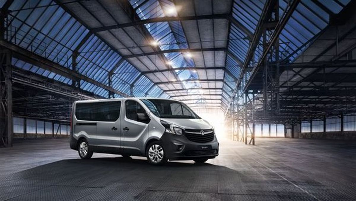 Minibus real in Tehran with driver