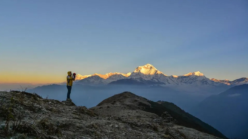 Photography in Annapurna, Nepal in the Himalayas