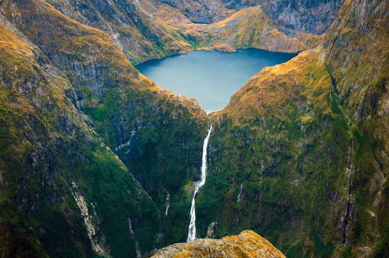 Sutherland Falls in <a href=