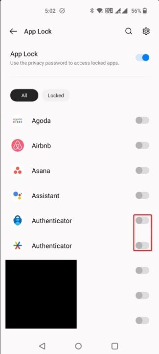 Lock or hide apps on Android