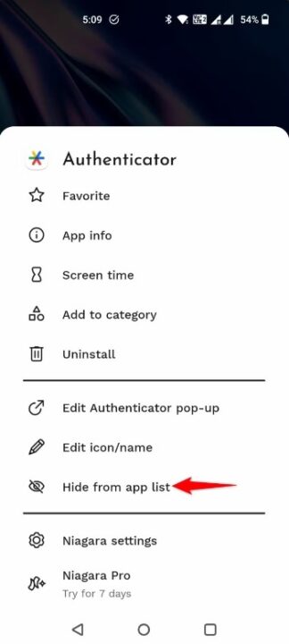 Lock or hide apps on Android