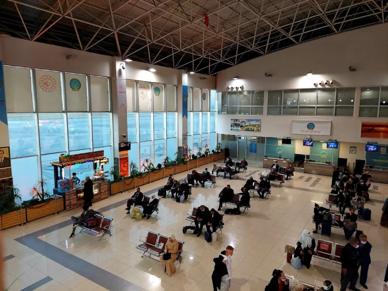 One airport terminals