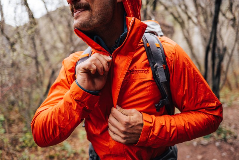 Marmot men's waterproof jacket. Source: website greatbritishadveureclub.co.uk; Photographer: Unknown