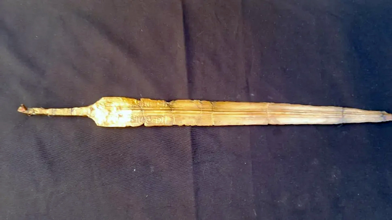 The sword of Ramses II of Egypt