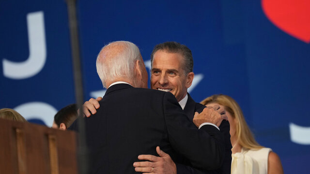 Biden's capstone for his son in the 90th minute