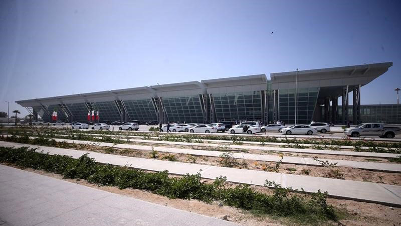 Report everything about the new Kish airport