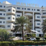 Iran Kish Hotel entrance; Photo source: Google Map; Photographer: Kazem Ehtsham