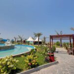 The area of ​​Taranj Kish Marine Hotel