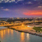 Karun River for night sightseeing in Ahvaz