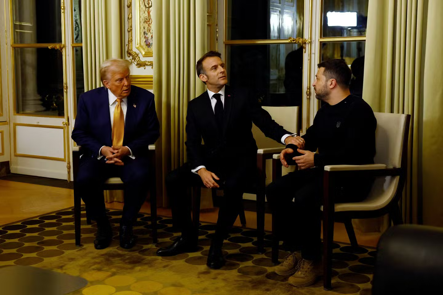 Zelensky called the meeting with Trump and Macron