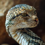 Combination of cat and snake