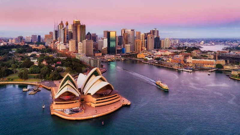 Australia's Sydney Opera House; Photo source: timeout.com. Photographer: Unknown