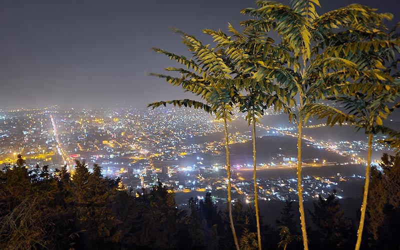 Hazarpich Gorgan promenade at night, photo source: Google Map, photographer: Mojtaba Karimi