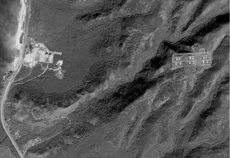 Abandoned rocket launch site in Hawaii, photo source: Google Earth, photographer: unknown
