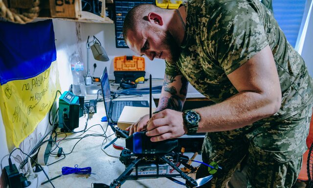 battle in the sky; The revolution of drones in the Ukrainian war