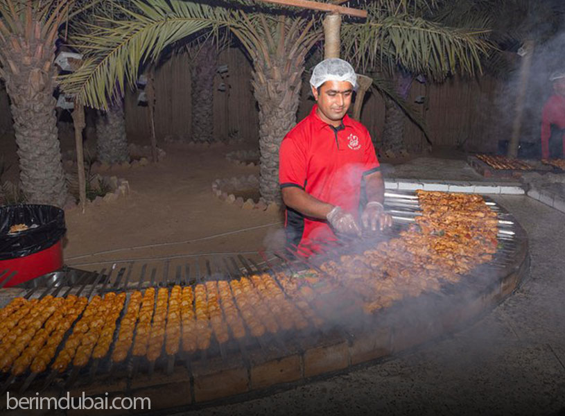 Food in Dubai Safari
