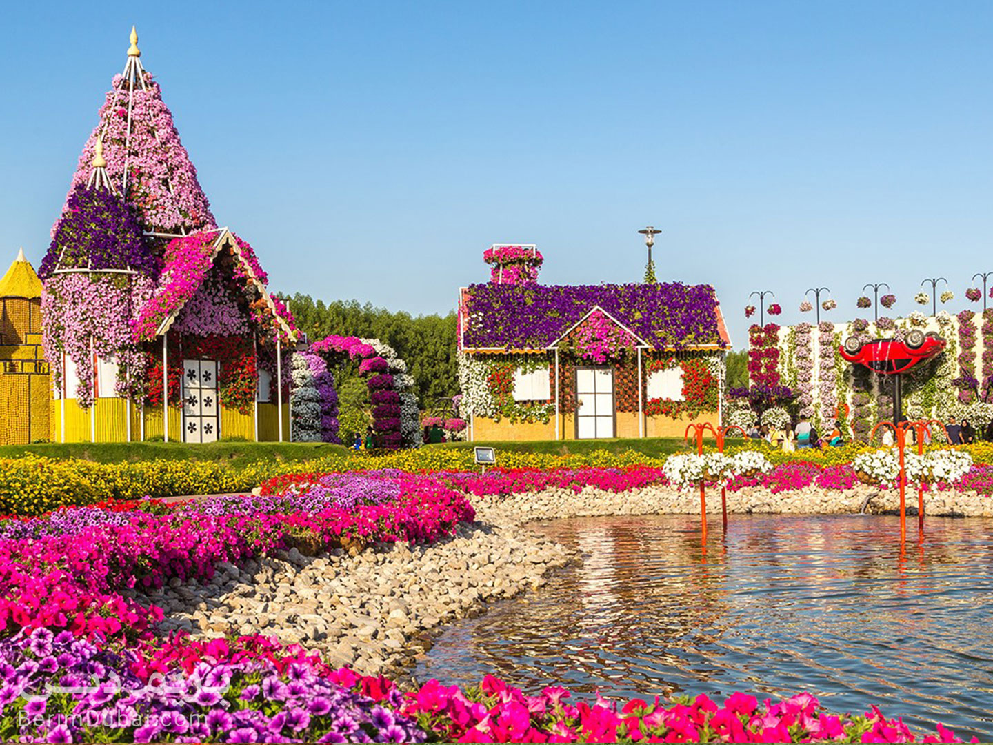 Dubai flower garden