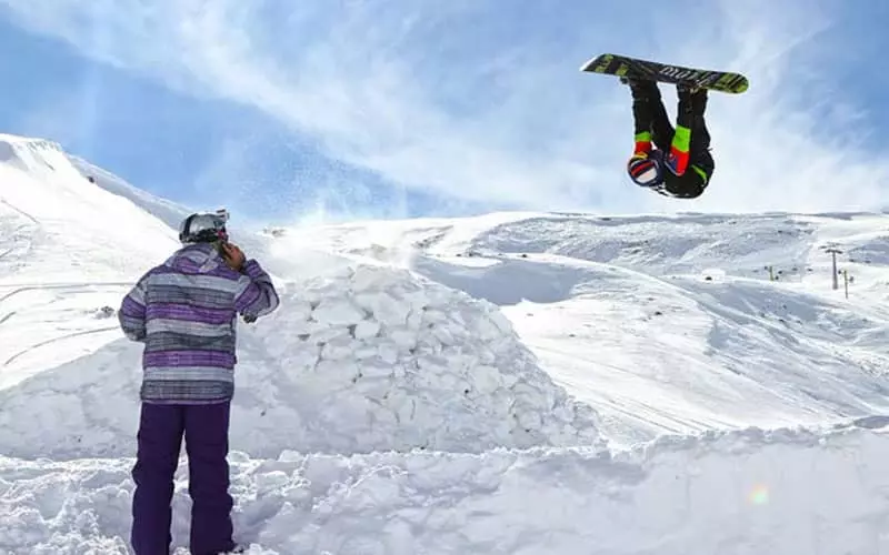 Tochal is one of Tehran's popular ski resorts