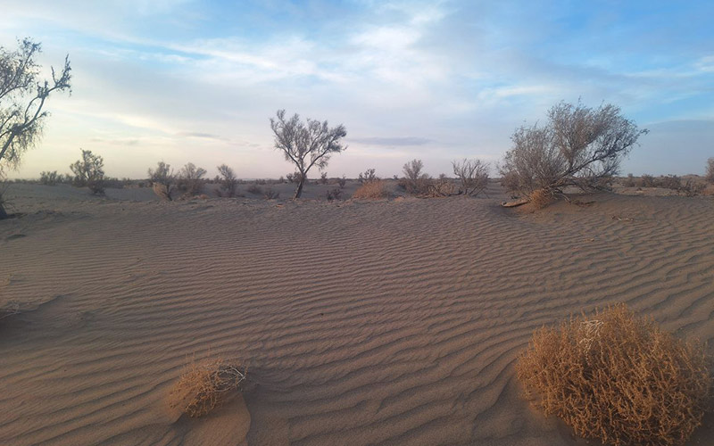 Abuzidabad desert nature, photo source: Google Map, photographer: Atena em