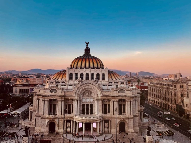 Mexico City in Mexico; Photo source: coexttravel.com. Photographer: Unknown