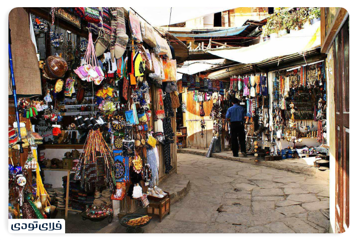 Bandar Siraf traditional market