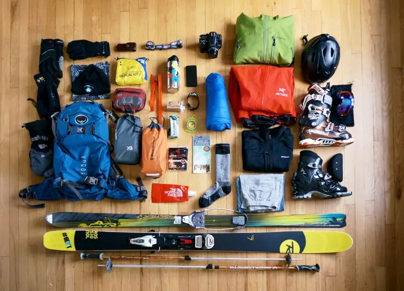 ski equipme for travel; Photo source: gudauri.travel site. Photographer: Unknown