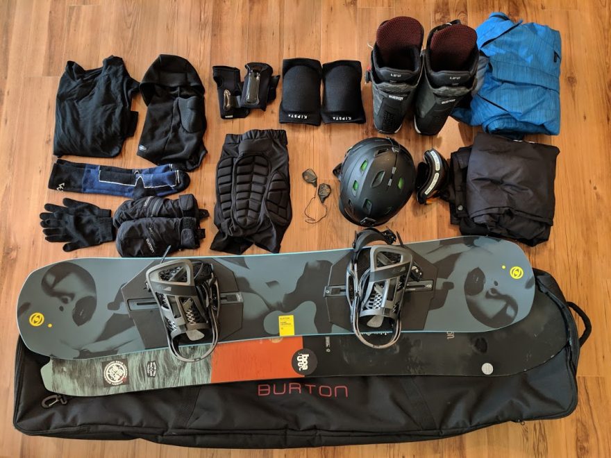 snowboard equipme for travel; Photo source: alvinpoh.com. Photographer: Unknown