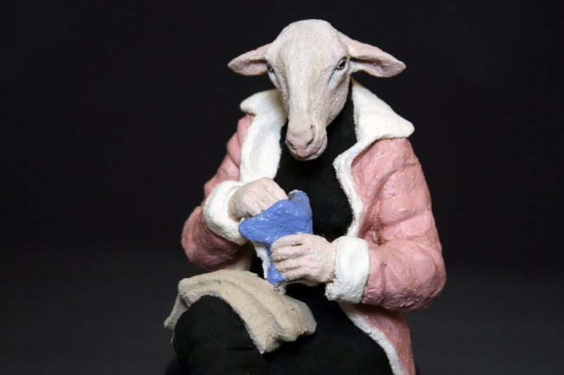Humanoid sheep