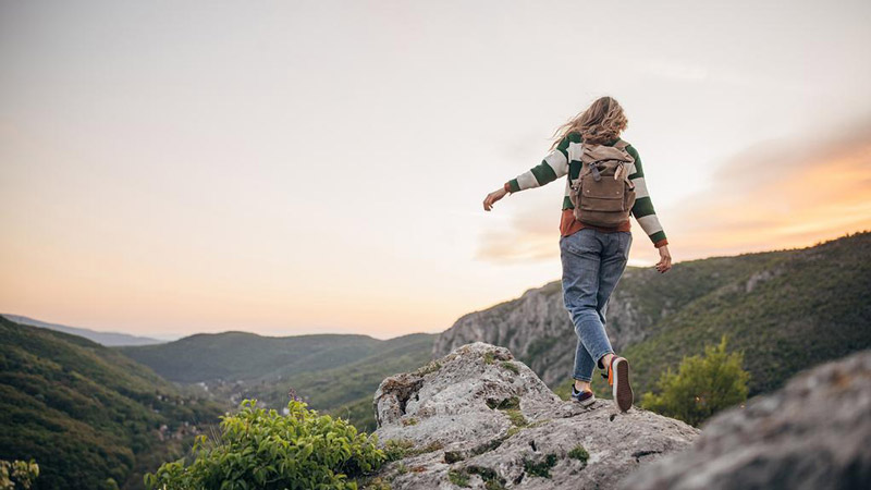 hiking shoes on the mouain path; Photo source: escape.com.au; Photographer: Unknown