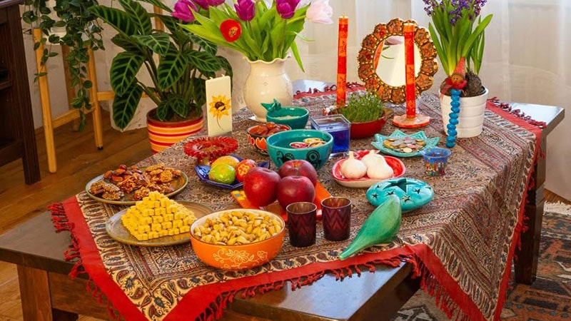 Setting the Haft Sin table is one of the most importa traditions of Nowruz in Türkiye