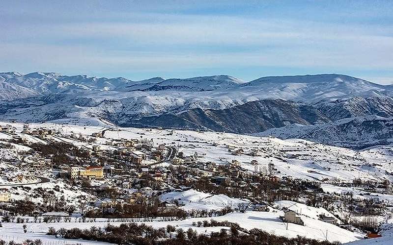 Snowy Dilman in wier, photo source: asriran.com, photographer: Mohammad Ranjbar