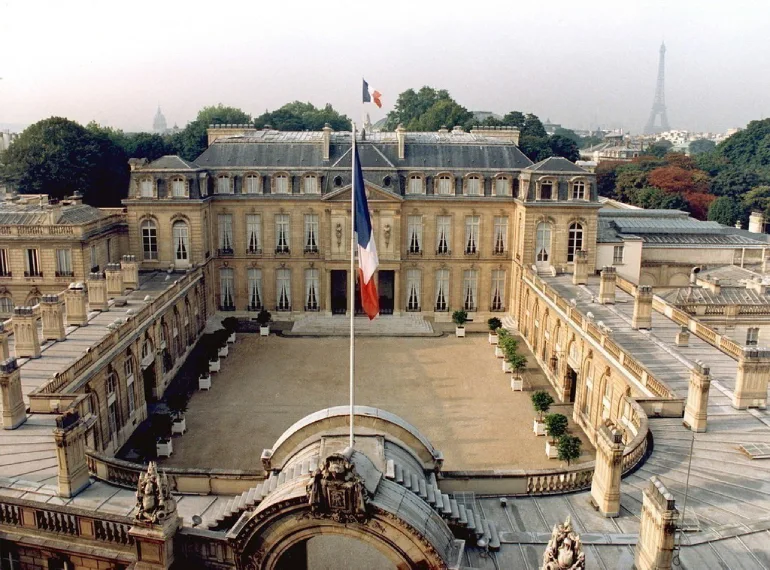 Elysee Palace in Paris