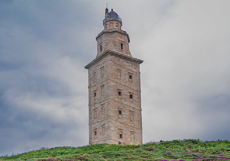 The lighthouse of Hercules Spain