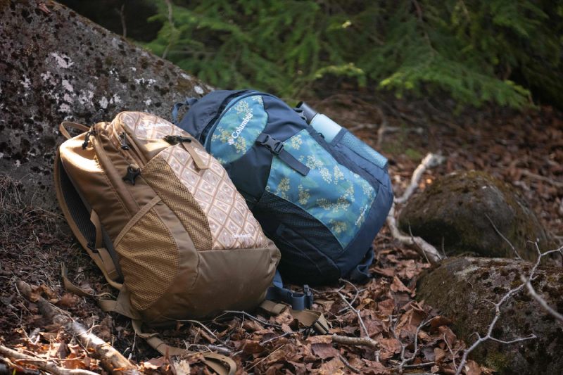 Columbia backpack for hiking. Source: website fashioechnews.zozo.com; Photographer: Unknown