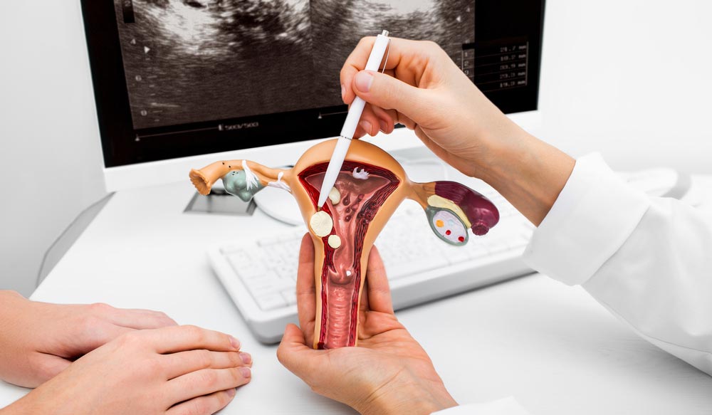 What are the complications of uterine wall thickening?
