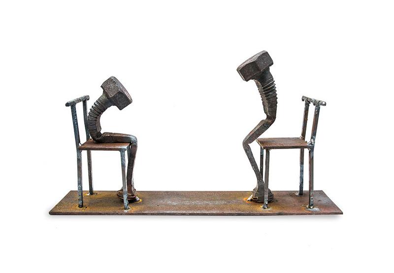 A conversation between two nails