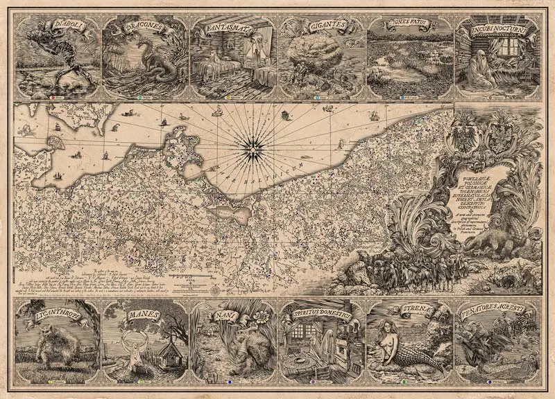 Renaissance world map; Source: Wikimedia; Photographer: Włodzimierz Juśkiewicz