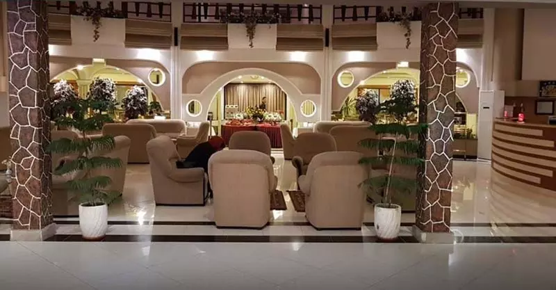 Arian Hotel lobby in Kish Island