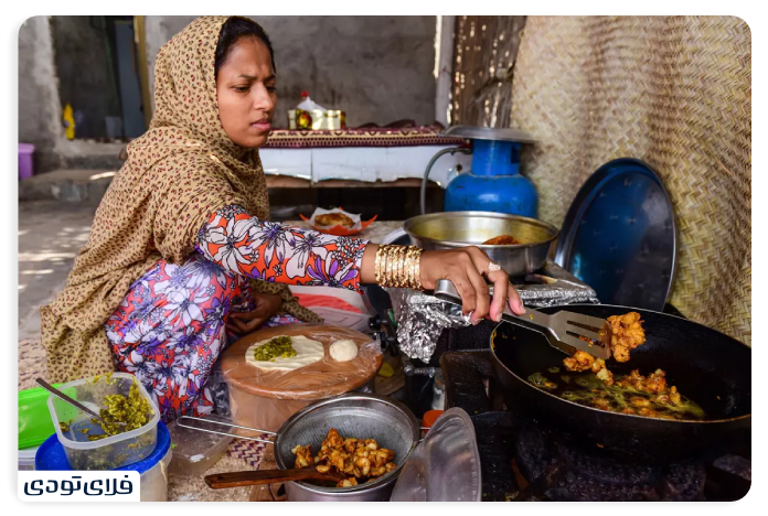 Travel to Hondurabi Island An island in the heart of the Persian Gulf Local dishes of Hondurabi Island