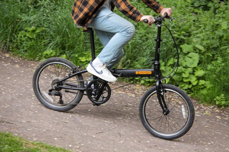 Dahun brand folding bicycle; Photo source: road.cc site. Photographer: Unknown