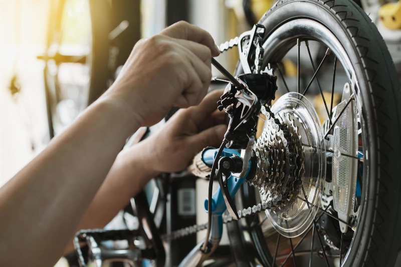 folding bike lubrication; Photo source: xvkdfashion.shop. Photographer: Unknown