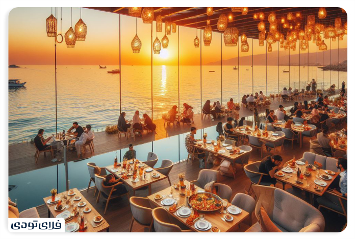 Travel guide to Kish Coral island of Iran Kish restauras