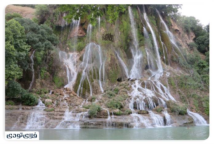 Bisheh waterfall